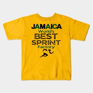 Jamaica Sprint Factory, Best in the World Kids T-Shirt